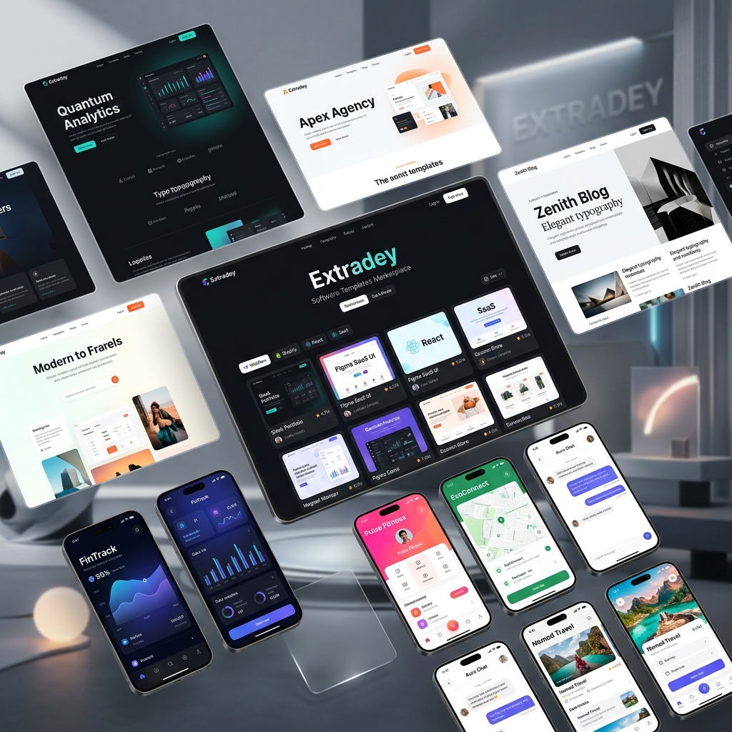 Template Preview Collage